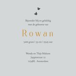 Geboortekaartje zusje en baby av 3