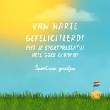 Gele (felicitatie) kaart! 3