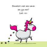 Geniet van het mooie weer - eenhoorn ijs 3