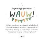 Geslaagd auto rijbewijs foto slingers foto ballonnen 3