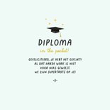 Geslaagd dat was een eitje humor diploma school 3