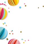 Geslaagd kaart confetti en feestversiering 2