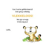 Geslaagdkaart luipaard - Dat heb je vlekkeloos gedaan! 3