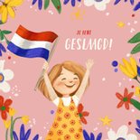 Geslaagdkaart om iemand te feliciteren met haar afstuderen! 2