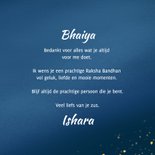 Gouden mandala met Ganesha icoon wenskaart 3