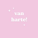 Grappig roze geslaagdkaartje doe maar slim 2