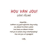 Grappige anti Valentijnsdag kaart man - Schijt aan Valentijn 3