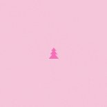 Grappige roze kerstkaart 'fijne brakke kerst meid' Achterkant