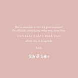 Grappige Save the date ik dacht dat 'ie het nooit zou vragen 3