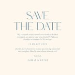 Grappige trouwkaart met diepte effect drankjes & dansjes 3