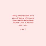 Grappige vakantiekaart heerlie de peerlie vakantie 3