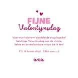 Grappige valentijnskaart AI humor roze hartjes 3