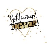 Grappige verjaardagskaart oud maar goud hart foto 2