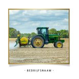 Grappige zakelijke kerstkaart agrarische sector tractor 2027 2