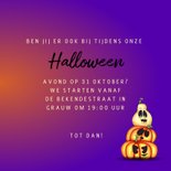 Halloween kaarten Trick or treat 3