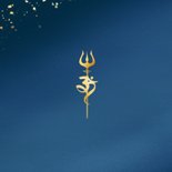Happy Raksha Bandhan wenskaart met Aum en Trishul 2