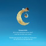 Hindoestaans geboortekaartje met baby Ganesha 2