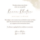 Hindoestaanse rouwkaart Diya lichtje waterverf hartjes 3