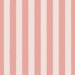 Hippe felicatiekaart happy new home roze gestreept  2