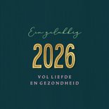 Hippe kerstkaart met foto en kerst teksten 2