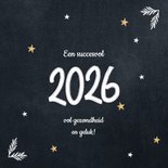 Hippe kerstkaart voor internationaal bedrijf met logo 2