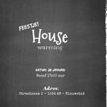 Huisje boompje feestje goud 2