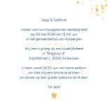 Huwelijkskaart met waterverf en spatten 3