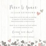 Jubileum 25 zilveren hartjes 3