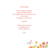 Jubileum aquarel bloemen 3