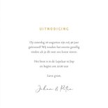 Jubileum uitnodiging 40 jaar hartjes goud 3