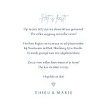 Jubileumfeest uitnodiging klassiek diamant waterverf foto's 3