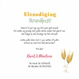 Jubileumfeest wegwijzers strand tropisch hout feestje 3