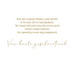 Jubileumkaart 50 gouden jaren 3