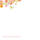 Jubileumkaart aquarel bloemen 2