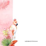 Jubileumkaart flamingostel 2