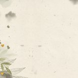 Jubileumkaart foto takjes gouden hartjes en waterverf groen Achterkant