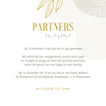 Jubileumkaart partners in crime 3