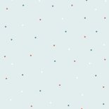 Jubileumkaart uitnodiging feestje blauw Achterkant