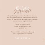 Jubileumuitnodiging 10 jaar getrouwd houtlook foto's 3