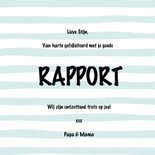 Kaart 'Goed rapport' beer groen 3