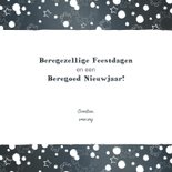 Kerst beregezellige feestdagen lief ijsbeertje in sneeuw 3