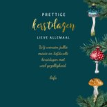 Kerst paddestoelornamenten takjes 3