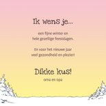 Kerst strip Loeki sneeuw ijsjes 3