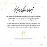 Kerstborrel uitnodiging wit champagneglazen goudlook 3