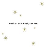Kerstkaart 2025-2026 modern botanisch 3
