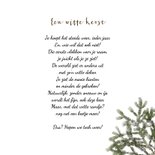 Kerstkaart 2026 winters bos 3