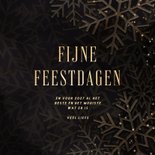 Kerstkaart 2027 met foto kerstbal en sneeuwvlokken 3