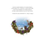 Kerstkaart 4x foto aan jute touw 2026 2