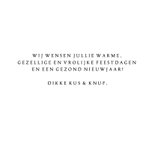 Kerstkaart 4x foto aan jute touw 2026 3