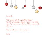 Kerstkaart en twee kerstkatten 3